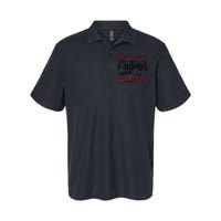 Dear Santa Sorry For All The F-bombs I'm A Dispatcher Plaid Softstyle Adult Sport Polo