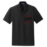 Dear Santa Sorry For All The F-bombs I'm A Dispatcher Plaid Dry Zone Grid Polo