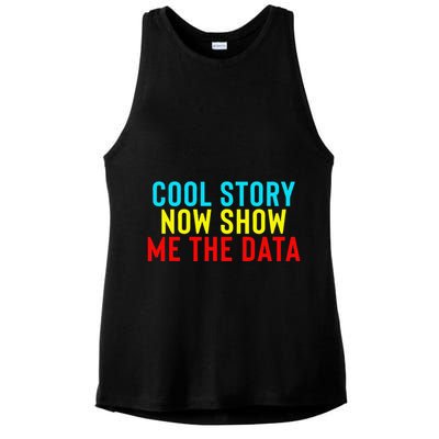 Data Science Statistics Analyst Finance Researchers Engineer Ladies PosiCharge Tri-Blend Wicking Tank