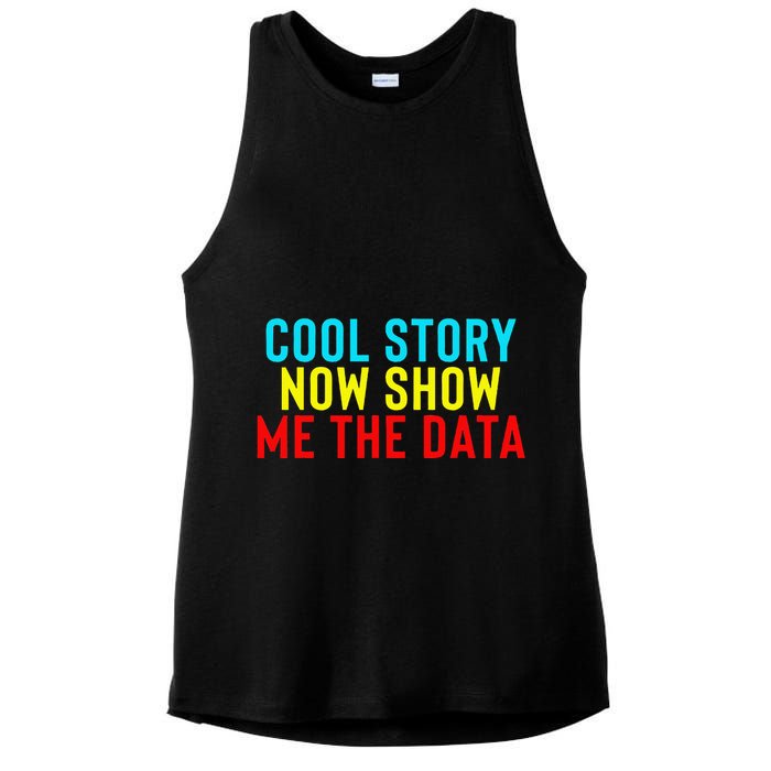 Data Science Statistics Analyst Finance Researchers Engineer Ladies PosiCharge Tri-Blend Wicking Tank
