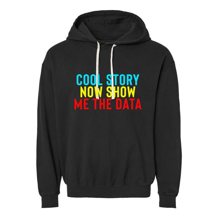 Data Science Statistics Analyst Finance Researchers Engineer Garment-Dyed Fleece Hoodie