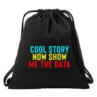 Data Science Statistics Analyst Finance Researchers Engineer Drawstring Bag