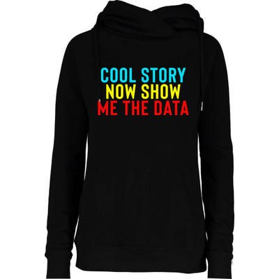 Data Science Statistics Analyst Finance Researchers Engineer Womens Funnel Neck Pullover Hood
