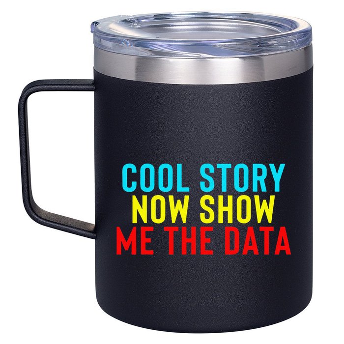 Data Science Statistics Analyst Finance Researchers Engineer 12oz Stainless Steel Coffee Mug