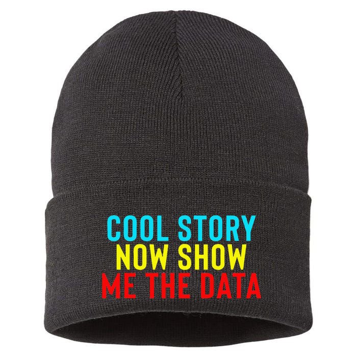 Data Science Statistics Analyst Finance Researchers Engineer Sustainable Knit Beanie