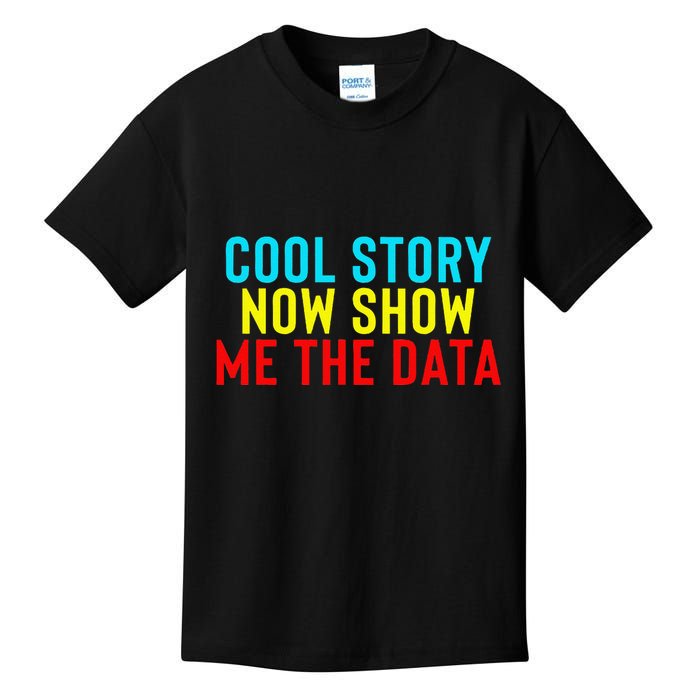 Data Science Statistics Analyst Finance Researchers Engineer Kids T-Shirt