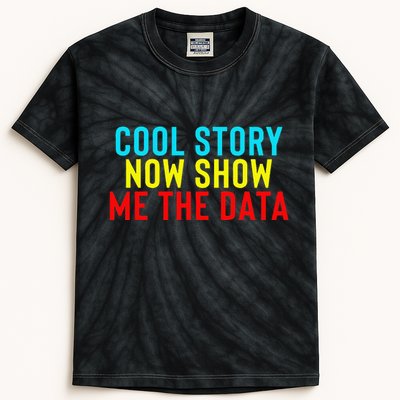 Data Science Statistics Analyst Finance Researchers Engineer Kids Tie-Dye T-Shirt
