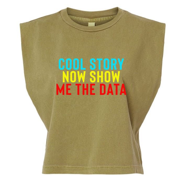 Data Science Statistics Analyst Finance Researchers Engineer Garment-Dyed Women's Muscle Tee