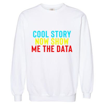 Data Science Statistics Analyst Finance Researchers Engineer Garment-Dyed Sweatshirt