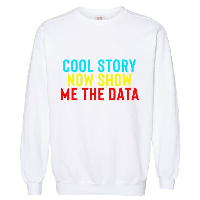 Data Science Statistics Analyst Finance Researchers Engineer Garment-Dyed Sweatshirt