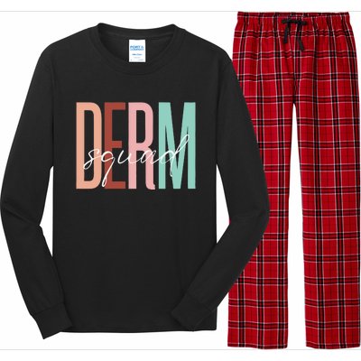 Dermatology Squad Sweatshirt For Dermatologists Dermatology Skincare Long Sleeve Pajama Set