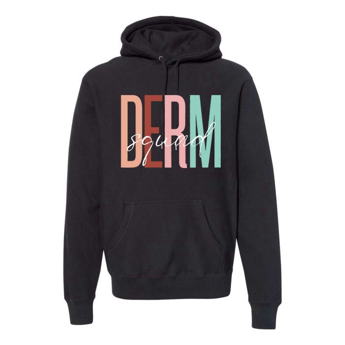 Dermatology Squad Sweatshirt For Dermatologists Dermatology Skincare Premium Hoodie