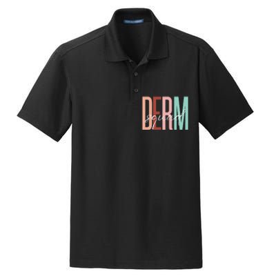 Dermatology Squad Sweatshirt For Dermatologists Dermatology Skincare Dry Zone Grid Polo