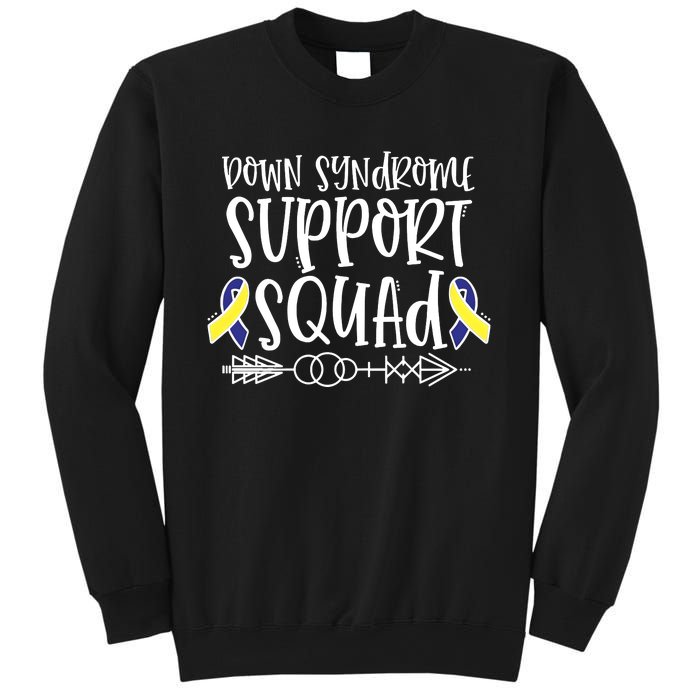 Down Syndrome Support Squad Sweatshirt