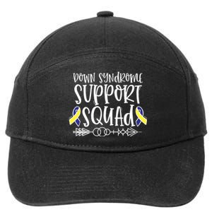 Down Syndrome Support Squad 7-Panel Snapback Hat