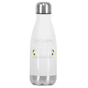 Down Syndrome Support Squad Stainless Steel Insulated Water Bottle