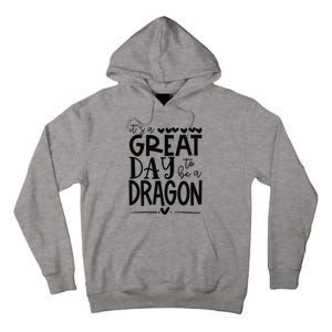 Dragons School Sports Fan Team Spirit Great Day Tall Hoodie