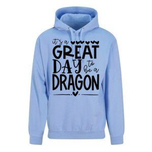 Dragons School Sports Fan Team Spirit Great Day Unisex Surf Hoodie