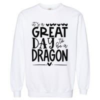 Dragons School Sports Fan Team Spirit Great Day Garment-Dyed Sweatshirt