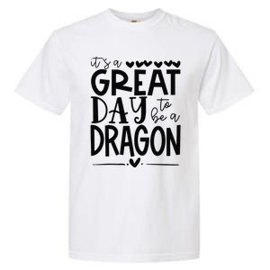 Dragons School Sports Fan Team Spirit Great Day Garment-Dyed Heavyweight T-Shirt