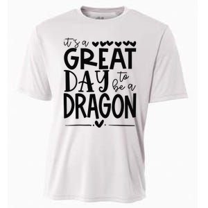 Dragons School Sports Fan Team Spirit Great Day Cooling Performance Crew T-Shirt