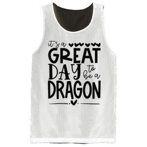 Dragons School Sports Fan Team Spirit Great Day Mesh Reversible Basketball Jersey Tank