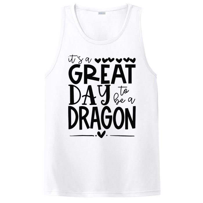 Dragons School Sports Fan Team Spirit Great Day PosiCharge Competitor Tank