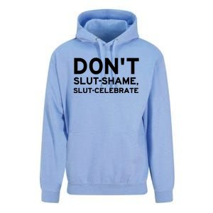 Don't Slut Shame, Slut Celebrate Funny Humor Unisex Surf Hoodie