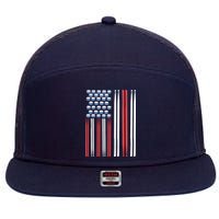 Drum Sticks Shirts Drummer Gift Drumming Percussion 7 Panel Mesh Trucker Snapback Hat