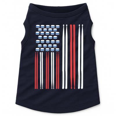 Drum Sticks Shirts Drummer Gift Drumming Percussion Doggie Tank