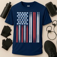 Drum Sticks Shirts Drummer Gift Drumming Percussion Performance Shirt