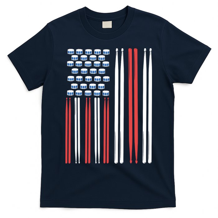 Drum Sticks Shirts Drummer Gift Drumming Percussion T-Shirt