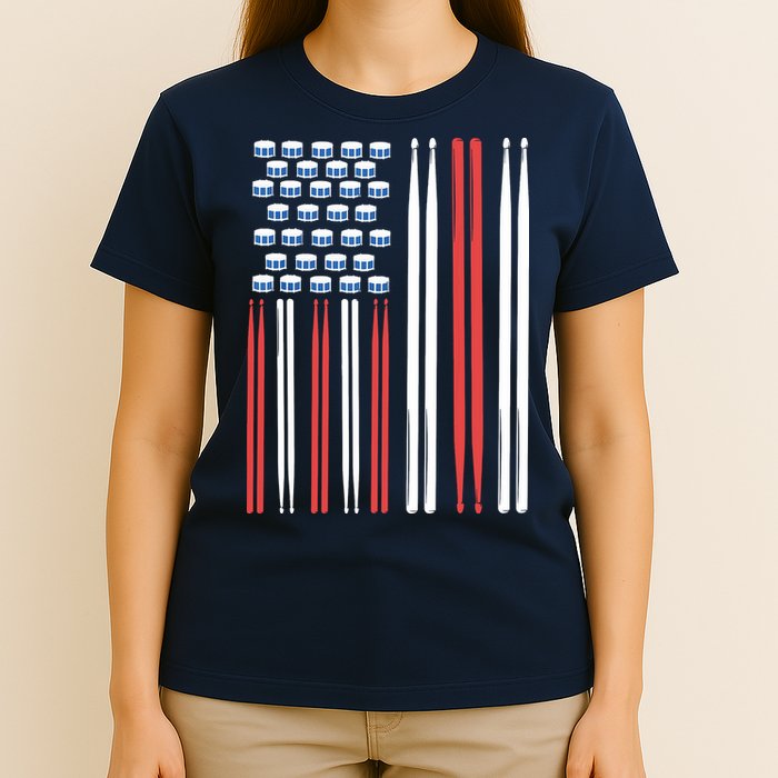 Drum Sticks Shirts Drummer Gift Drumming Percussion T-Shirt