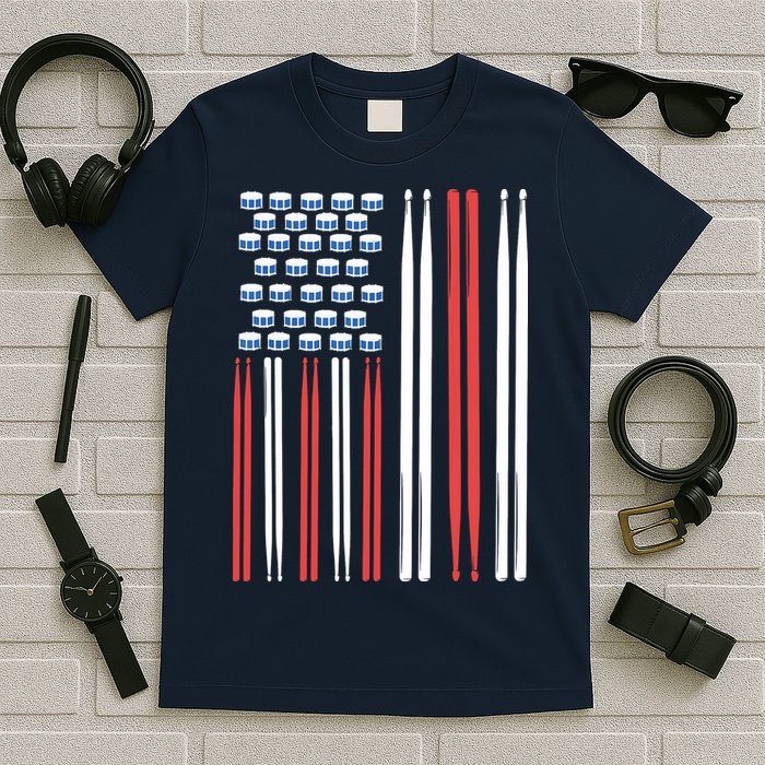 Drum Sticks Shirts Drummer Gift Drumming Percussion T-Shirt