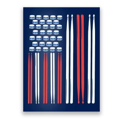 Drum Sticks Shirts Drummer Gift Drumming Percussion Poster