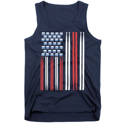 Drum Sticks Shirts Drummer Gift Drumming Percussion Tank Top