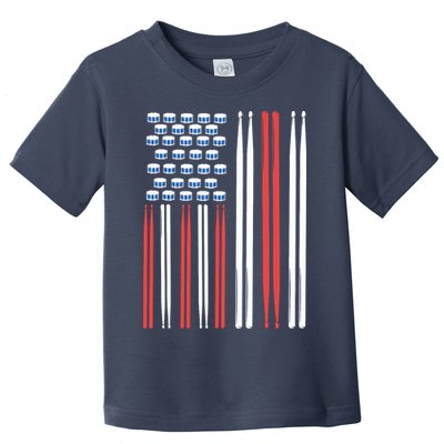 Drum Sticks Shirts Drummer Gift Drumming Percussion Toddler T-Shirt