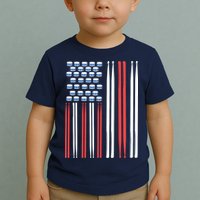 Drum Sticks Shirts Drummer Gift Drumming Percussion Toddler T-Shirt