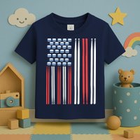 Drum Sticks Shirts Drummer Gift Drumming Percussion Toddler T-Shirt