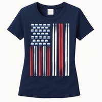 Drum Sticks Shirts Drummer Gift Drumming Percussion Womens T-Shirt