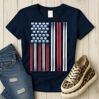 Drum Sticks Shirts Drummer Gift Drumming Percussion Womens T-Shirt