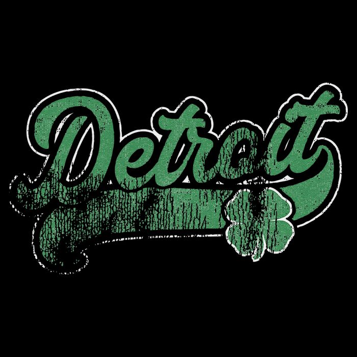 Detroit Shamrock St. Patrick's Day Saint Paddy's Irish Gift Impact Tech Backpack
