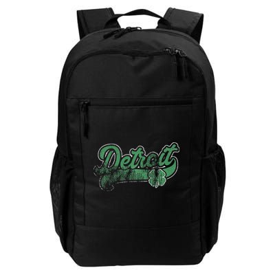 Detroit Shamrock St. Patrick's Day Saint Paddy's Irish Gift Backpack