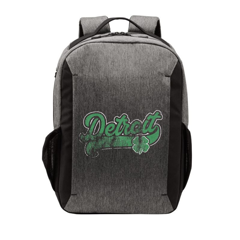 Detroit Shamrock St. Patrick's Day Saint Paddy's Irish Gift Vector Backpack