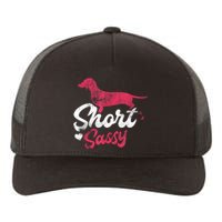 Dachshund Short Sassy Weiner Dog Puppy Pet Yupoong Adult 5-Panel Trucker Hat