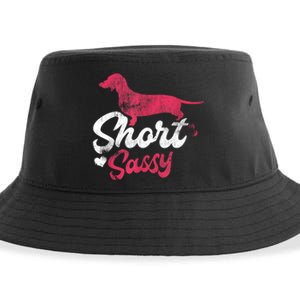 Dachshund Short Sassy Weiner Dog Puppy Pet Sustainable Bucket Hat