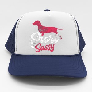 Dachshund Short Sassy Weiner Dog Puppy Pet Trucker Hat