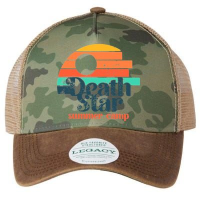 Death Star Summer Camp Funny Summer Vibes Legacy Tie Dye Trucker Hat