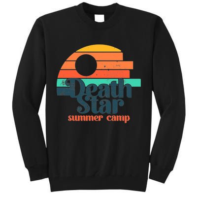 Death Star Summer Camp Funny Summer Vibes Tall Sweatshirt