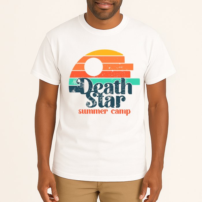 Death Star Summer Camp Funny Summer Vibes Tall T-Shirt